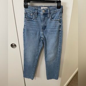 Madewell The Petite Perfect Vintage Jean in Enmore Wash: Raw-Hem Edition 23P